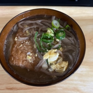 麺つゆでかけそば